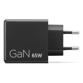 Lenovo Dual USB-C 65W GaN Charger Black - EU