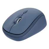 MOUSE TRUST WIRELESS E BLUETOOTH YVI+ BLUE 1600DPI AJUSTÁVEL 3 BOTÕES 3 DISPOSITIVOS