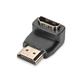 Adaptador HDMI tipo A 90 ângulo M/F Ultra HD 60p sw dorado