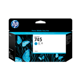 Cartucho HP DesignJet 745 ciano de 130 ml
