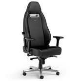 cadeira de jogos noblechairs NBL LGD PU XXV Cadeira de jogos Assento plano preta