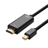Aisens - Cabo Conversor Mini Dp A Hdmi, Mini Dp/M-Hdmi/M, Negro, 3.0M