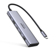 HUB UGREEN 7 IN 1 HDMI 2 X USB C 3.2 /1 USB-A 3.2 +SD/ TF+PD