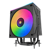 VENTILADOR CON DISIPADOR DE CPU MARS GAMING MCPULCD TDP 300W 120mm PANTALLA LCD ARGB NEGRO