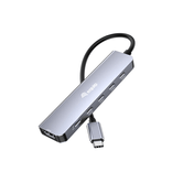 DOCKING USB-C 6 EM 1 EQUIP 133499 A 1xHDMI 4K 4xUSB-C 10 GBPS 1xUSB-C PD 100W