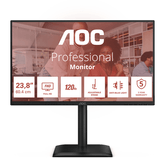 Alto-falantes HDMI AOC 24E4CV de 23,8" LED IPS Full HD