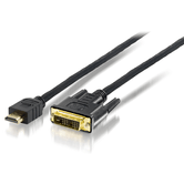 CABO HDMI EQUIPADO COM HDMI MACHO PARA DVI MACHO 10M 119329