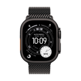 49mm Black Titanium Milanese Loop - Medium
