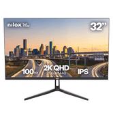 NILOX MONITOR 32 IPS 100 HZ HDMI Y DP   32" LCD IPS Quad HD HDMI