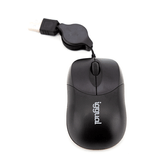 mouse retrátil preto iggual COM-BASIC-800DPI