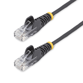 Cable - Black Slim CAT6 Patch Cord 2.5m