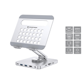 DOCKING USB-C SOPORTE CONCEPTRONIC 1xHDMI4K 2xUSB-A 3.0 1xUSB-C 1xUSB-C PD100W 1x3,5MM 1xSD/SDMICRO