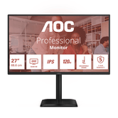 Alto-falantes HDMI AOC Q27E4U LED IPS Quad HD de 27"