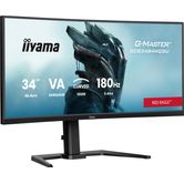 Alto-falantes IIYAMA GCB3484WQSU-B1 G-MASTER de 34" LED VA UltraWide Quad HD