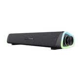 TRUST SOUNDBAR GXT AXON RGB ILUMINADO SPEAKER 12W CABO DE ÁUDIO AUXILIAR USB PARA FONTE DE ALIMENTAÇÃO 24482