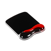 MOUSE PAD GEL WAVE KENSINGTON VERMELHO E PRETO