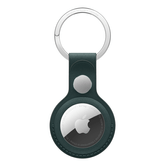 AirTag FineWoven Key Ring - Dark Green
