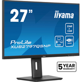 IIYAMA XUB2797QSNP-B1  ProLite 27" LED IPS Quad HD HDMI Altavoces