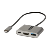 Adaptador Multipuertos USB C a HDMI de 4K PD 3.0 USB 3.0
