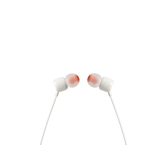 AURICULARES DE BOTON JBL TUNE 110 WHITE E