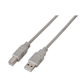 Cabo de impressora Aisens USB 2.0, tipo A/MB/M, bege, 3M