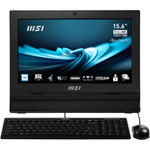 MSI AIO PRO AP162T ADL-042XEU. ECRÃ TÁCTIL IPS DE 15,6". N100. SSD DDR4 DE 8 GB E 256 GB. SEM S.O.SEM CHAVE+RATO. NEGRO