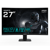 MONITOR GIGABYTE 27" GS27FC2,CURVO,VA 1500R,1920X1080 (FHD),0.31PP,3000:1,1MS,240HZ,2HDMI+1DP