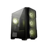 Caja MSI  MAG FORGE M120R AIRFLOW RGB Negro, Transparente