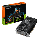Tarjeta Gráfica GIGABYTE GeForce RTX 5060 Ti 8GB GDDR7 Negro