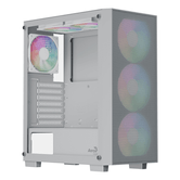 Caja AEROCOOL  B509A Flow ARGB RGB Blanco