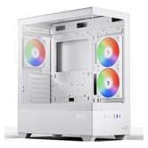 Caja AEROCOOL  P500D Digi-G-WT-v1 RGB Blanco