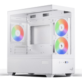 Caja AEROCOOL  P300D Digi-G-WT-v1 RGB Blanco