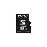 MEMÓRIA MICRO SD 32GB EMTEC SD+ADAPTADOR CLASSE 10 ECMSDM32GHC10CG