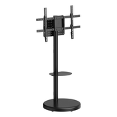 Suporte de chão AISENS com roda, bandeja de DVD para monitor de TV 50kg 37 86 Preto