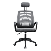 SILLA ERGONOMICA MARS GAMING MGCERGOBBGR GRIS RESPALDO EN MALLA TRANSPIRABLE REPOSACABEZAS AJUSTABLE