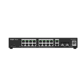 SWITCH RUIJIE RG-ES220GS-P 20 PUERTOS GIGABIT POE 16 POE2 2RJ45