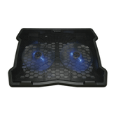 BASE REFRIGERACION PARA PORTATILES CONCEPTRONIC 2 VENTILADORES 125MM HASTA 15,6"