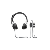 HEADSET LOGITECH ZONE WIRED TEAMS USB-A USB-C GRAPHITE P/N:981-000870