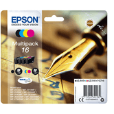 EPSON MULTIPACK 16 CARTUCHOS 4 CORES T1626 C13T16264012