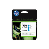 HP GRAN FORMATO 712 PACK 3 CIAN