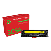 Toner diário XEROX para HP 305A Color LaserJet Pro 300 M351 (CE412A) Amarelo