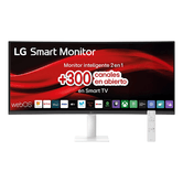 Monitor de alto-falantes HDMI LG 34U601SA-W LCD GOES Dual WQHD
