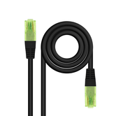 Nanocable Cable RJ45 Cat.6 UTP CCA 30cm Negro