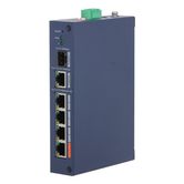 (DH-CHS4106-4ET-60) DAHUA SWITCH INDUSTRIAL 6 PUERTOS CLOUD MANAGED GIGABIT, 4 PUERTOS POE, 60W, HI-POE, L2