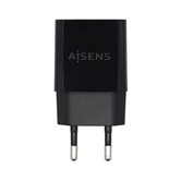 AISENS - CARREGADOR USB DE ALTA EFICIÊNCIA 10W, 5V/2A, PRETO