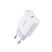 CARGADOR PARED USB C 20W IPHONE / IPAD/ GALAXY CARGA RAPIDA BLANCO