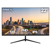 MONITOR NILOX 22 IPS 120 HZ VGA HDMI 21,5" LCD IPS Full HD HDMI VGA