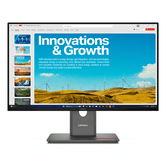 LENOVO ThinkVision P24QD-40 Monitor  ThinkVision 23.8" LCD IPS Quad HD HDMI