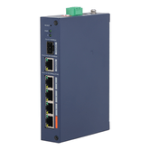 (DH-CHS4106-4ET-60) DAHUA SWITCH INDUSTRIAL 6 PUERTOS CLOUD MANAGED GIGABIT, 4 PUERTOS POE, 60W, HI-POE, L2