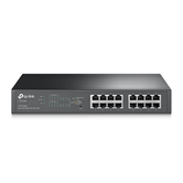 Switch TP-LINK GIBABIT, TL-SG1016PE, 16 portas, POE - Negro